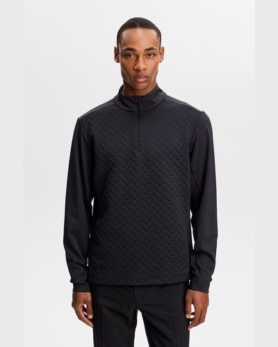 J.LINDEBERG(ジェイリンドバーグ) Lassy Quarter Zip Mid layer
