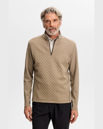 J.LINDEBERG（ジェイリンドバーグ） Lassy Quarter Zip Mid layer