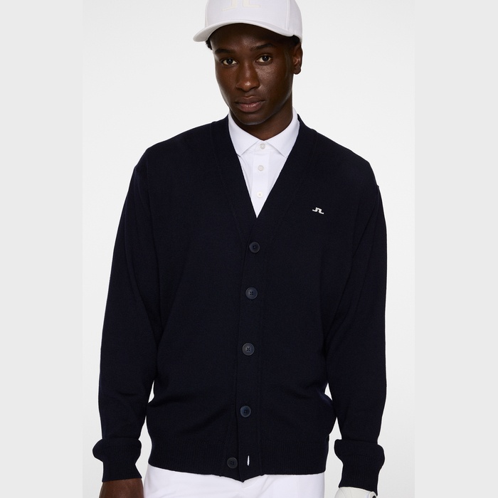 J.LINDEBERG（ジェイリンドバーグ）メリノウールカーディガン