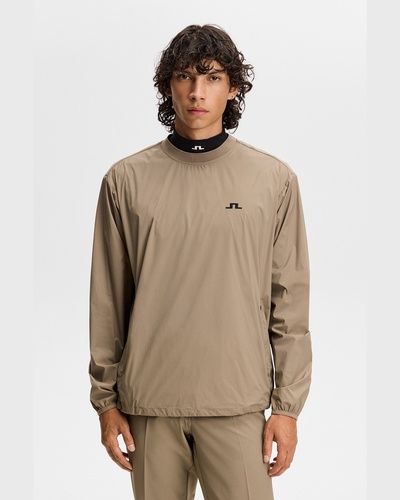 J.LINDEBERG（ジェイリンドバーグ） Waren Crewneck Windbreaker