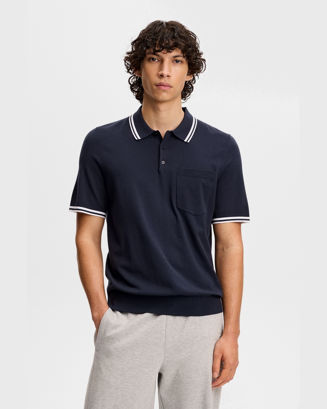 J.LINDEBERG（ジェイリンドバーグ）Ramon Knit SS Polo