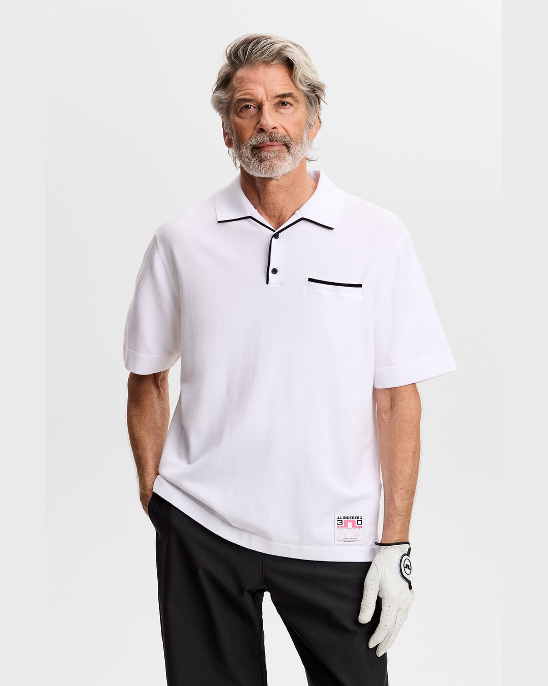 J.LINDEBERG（ジェイリンドバーグ）30Y Jesper Retro Relaxed Polo