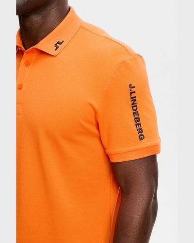 J.LINDEBERG（ジェイリンドバーグ）Tour Tech Pique Polo 30th Anniversary