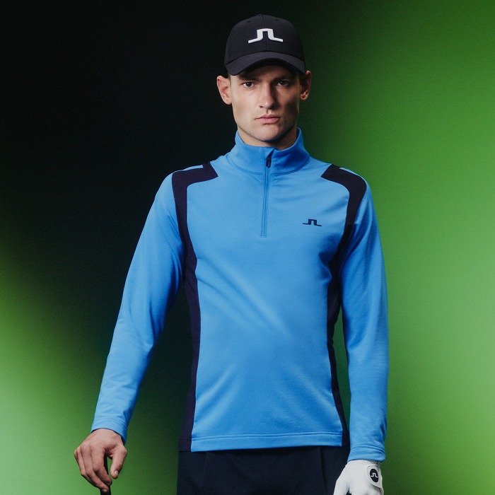 J.LINDEBERG（ジェイリンドバーグ）ショルダーブリッジハーフジップミッドレイヤー