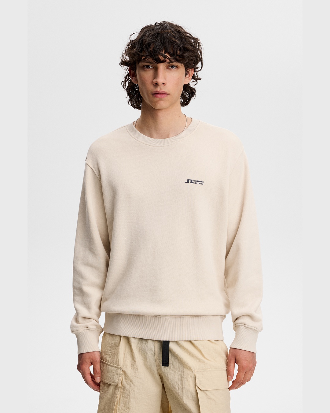 J.LINDEBERG（ジェイリンドバーグ）Cardon Crew Neck
