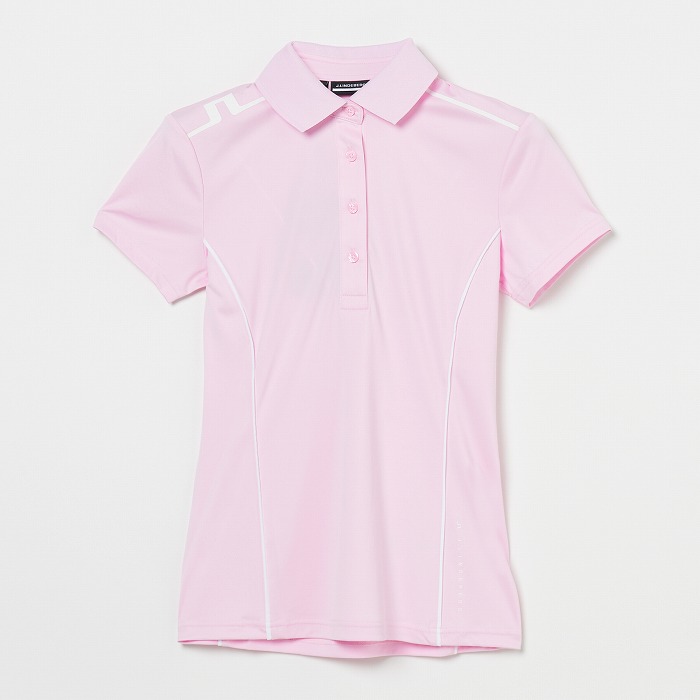 J.LINDEBERG（ジェイリンドバーグ）JL×ストライププリント半袖ポロ