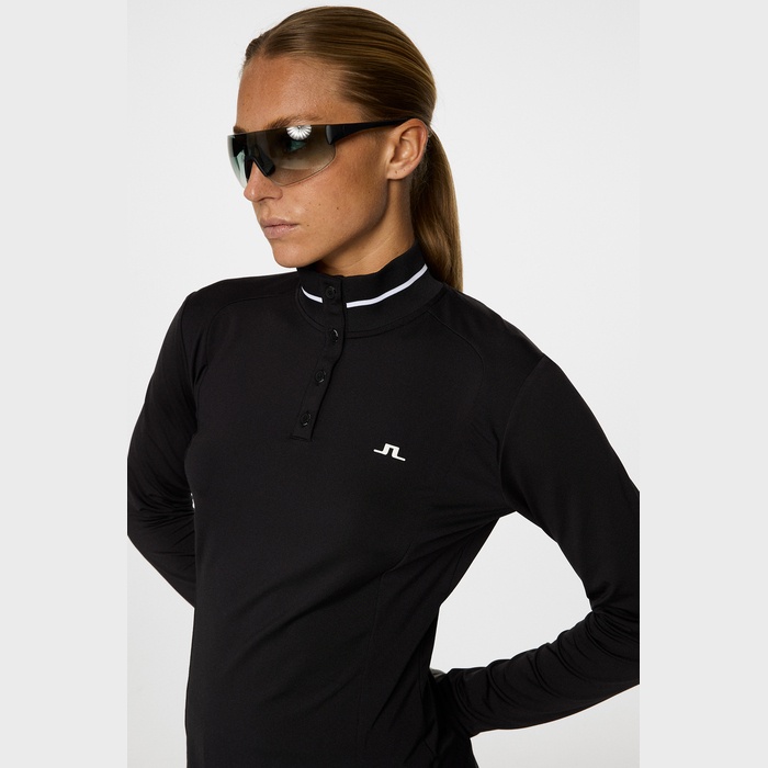 J.LINDEBERG（ジェイリンドバーグ）ハイネック長袖ポロ