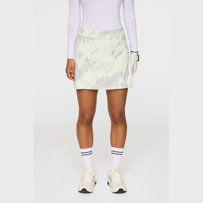 J.LINDEBERG（ジェイリンドバーグ）総柄プリントハーフスカート