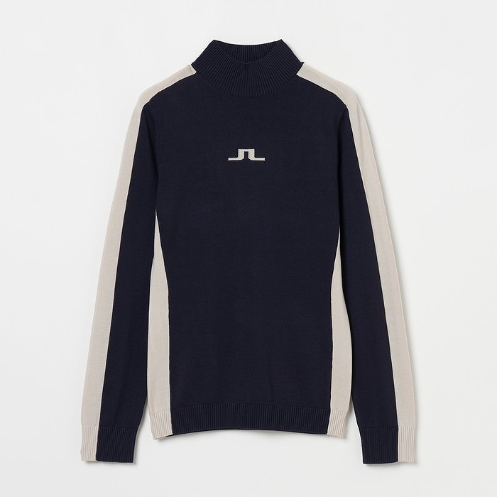 J.LINDEBERG（ジェイリンドバーグ）JLロゴモックネックセーター