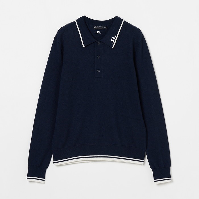 J.LINDEBERG（ジェイリンドバーグ）ニットシャツ