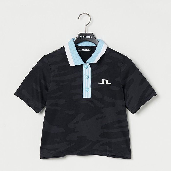 J.LINDEBERG（ジェイリンドバーグ）ジャガードジャージ半袖ポロ