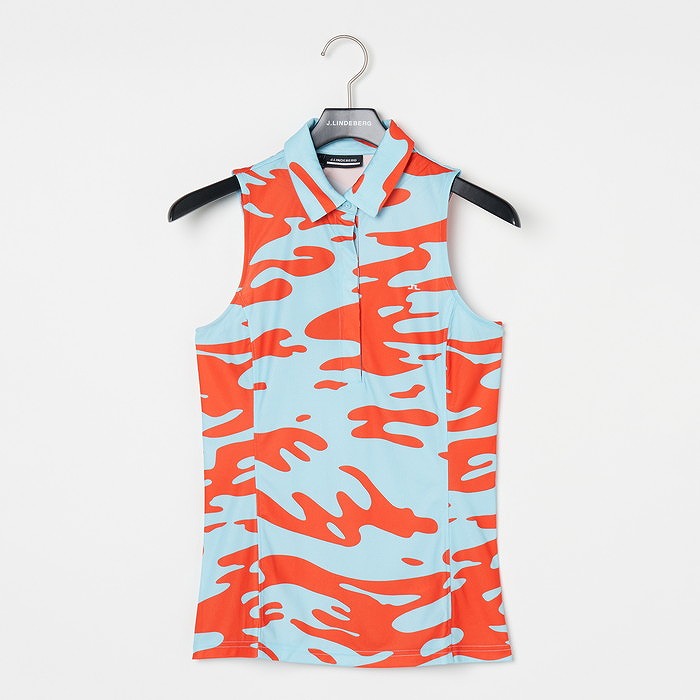 J.LINDEBERG（ジェイリンドバーグ）シーズンプリントノースリーブ