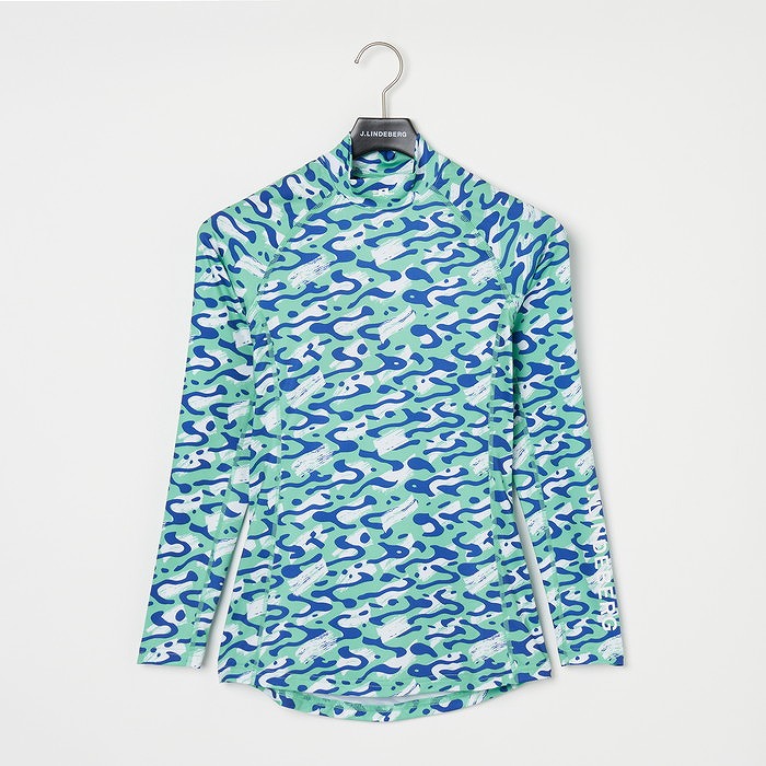 J.LINDEBERG（ジェイリンドバーグ）シーズン柄プリントコンプレッショントップス