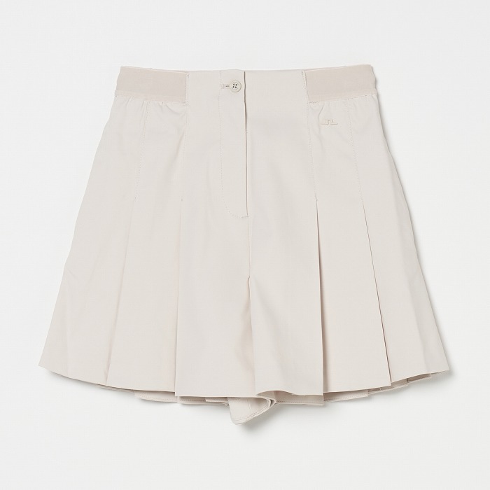 J.LINDEBERG（ジェイリンドバーグ）ハイウエストプリーツショートパンツ