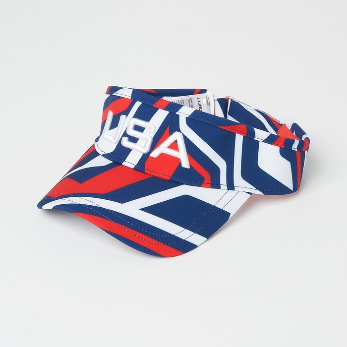 J.LINDEBERG（ジェイリンドバーグ）USAバイザー【USA GOLF COLLECTION】