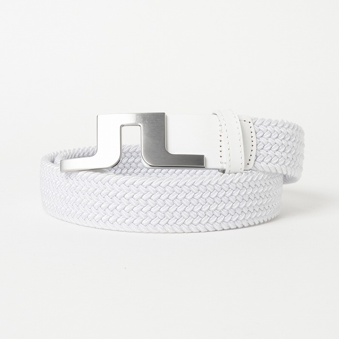 J.LINDEBERG（ジェイリンドバーグ）ブリッジバックル編み込みベルト