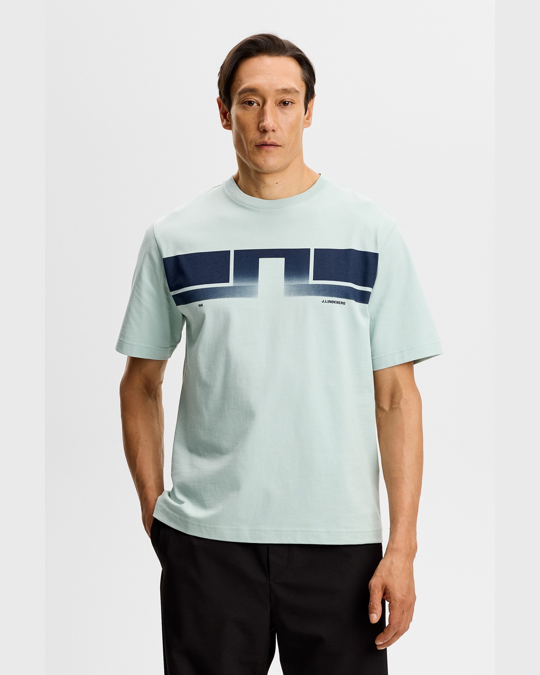 J.LINDEBERG（ジェイリンドバーグ）JLロゴ長袖Tシャツ