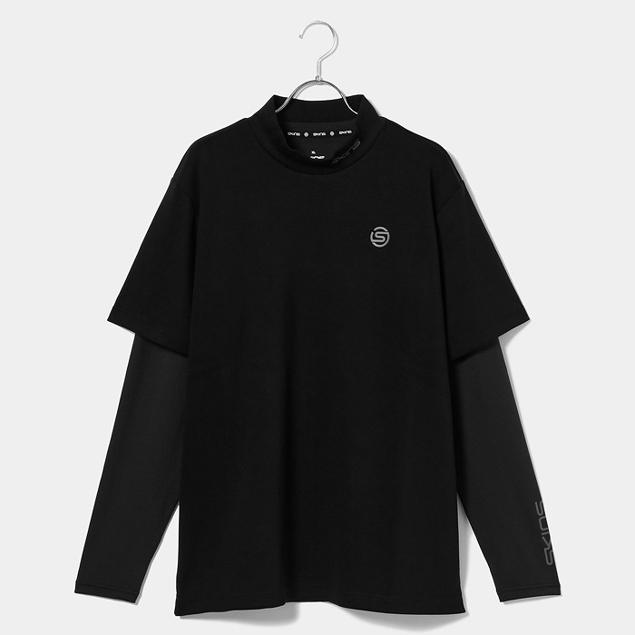 SKINS（スキンズ）アクティブウェア モックネックインナーセットシャツ