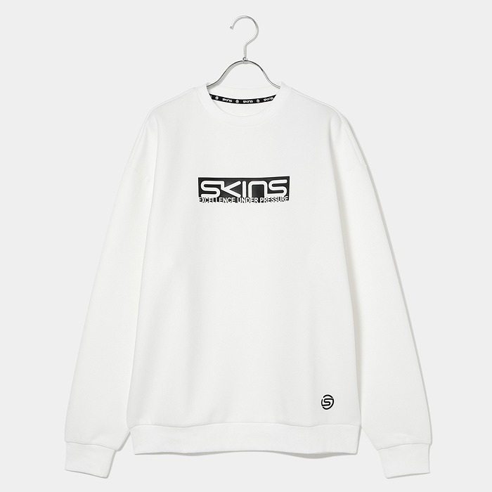 SKINS（スキンズ）GOLF クルーネックミドラー