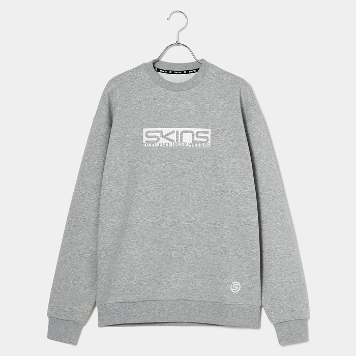 SKINS（スキンズ）GOLF クルーネックミドラー