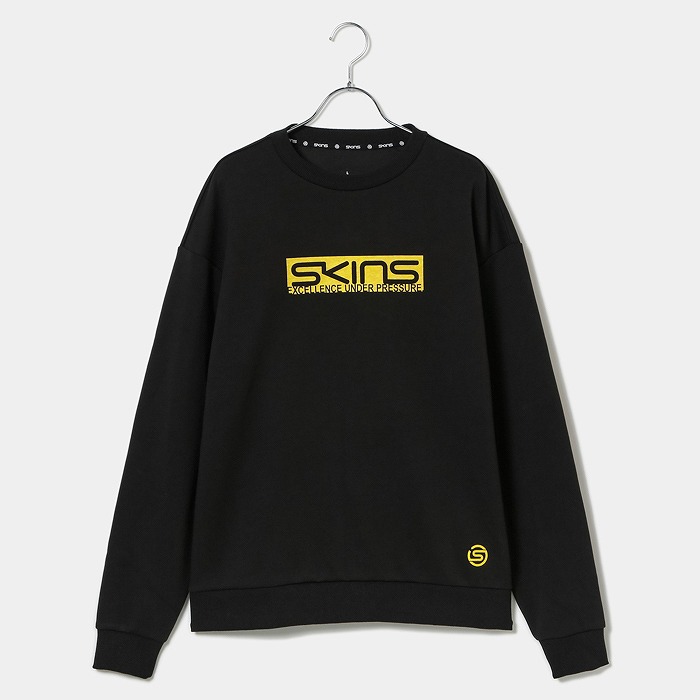 SKINS（スキンズ）GOLF クルーネックミドラー