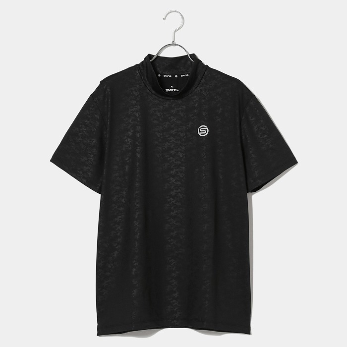 SKINS（スキンズ）GOLF 迷彩エンボスモックネック